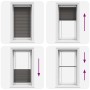 Estor Plisado negro 70x150 cm Tela Ancho 69,4 cm Poliéster by , Blinds and blinds - Ref: Foro24-4015137, Price: 22,19 €, Disc...