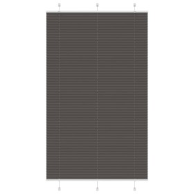 Estor Plisado negro 115x200 cm Tela Ancho 114,4 cm Poliéster by , Blinds and blinds - Ref: Foro24-4015163, Price: 27,62 €, Di...