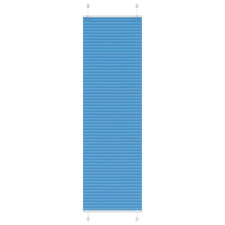 Estor Plisado azul 65x200 cm Tela Ancho 64,4 cm Poliéster de , Persianas y estores - Ref: Foro24-4015204, Precio: 20,90 €, De...
