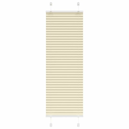 Estor Plisado crema 40x100 cm Tela Ancho 39,4 cm Poliéster by , Blinds and blinds - Ref: Foro24-4015267, Price: 20,29 €, Disc...