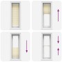 Estor Plisado crema 40x100 cm Tela Ancho 39,4 cm Poliéster by , Blinds and blinds - Ref: Foro24-4015267, Price: 20,29 €, Disc...