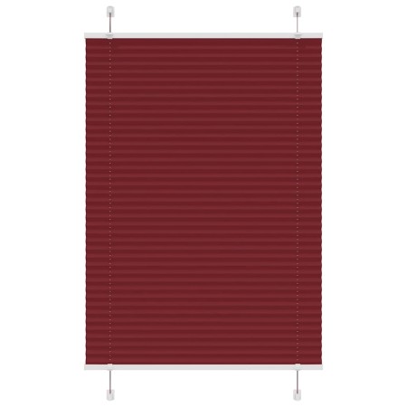 Estor Plisado rojo burdeos 95x150 cm Tela Ancho 94,4 cm de , Persianas y estores - Ref: Foro24-4015244, Precio: 20,38 €, Desc...
