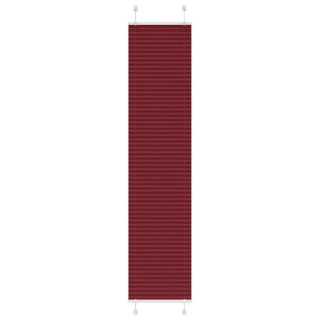 Estor Plisado rojo burdeos 50x200 cm Tela Ancho 49,4 cm de , Persianas y estores - Ref: Foro24-4015252, Precio: 19,46 €, Desc...
