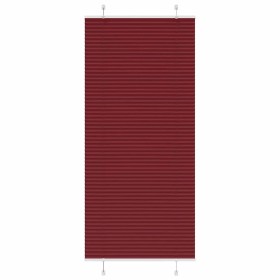 Estor Plisado rojo burdeos 85x200 cm Tela Ancho 84,4 cm de , Persianas y estores - Ref: Foro24-4015259, Precio: 22,92 €, Desc...