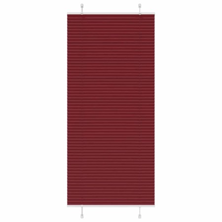 Estor Plisado rojo burdeos 85x200 cm Tela Ancho 84,4 cm de , Persianas y estores - Ref: Foro24-4015259, Precio: 23,39 €, Desc...