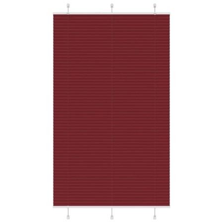 Estor Plisado rojo burdeos 115x200 cm Tela Ancho 114,4 cm de , Persianas y estores - Ref: Foro24-4015265, Precio: 30,08 €, De...