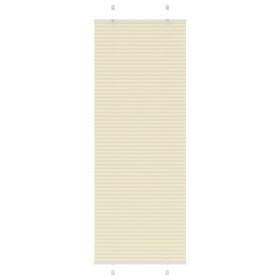 Estor Plisado crema 75x200 cm Tela Ancho 74,4 cm Poliéster by , Blinds and blinds - Ref: Foro24-4015308, Price: 23,14 €, Disc...