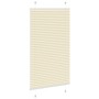 Estor Plisado crema 80x150 cm Tela Ancho 79,4 cm Poliéster de , Persianas y estores - Ref: Foro24-4015292, Precio: 17,46 €, D...