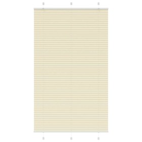 Estor Plisado crema 110x200 cm Tela Ancho 109,4 cm Poliéster by , Blinds and blinds - Ref: Foro24-4015315, Price: 27,15 €, Di...
