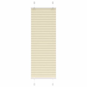 Estor Plisado crema 40x150 cm Tela Ancho 39,4 cm Poliéster by , Blinds and blinds - Ref: Foro24-4015284, Price: 19,13 €, Disc...