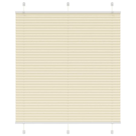 Estor Plisado crema 115x150 cm Tela Ancho 114,4 cm Poliéster de , Persianas y estores - Ref: Foro24-4015299, Precio: 23,52 €,...