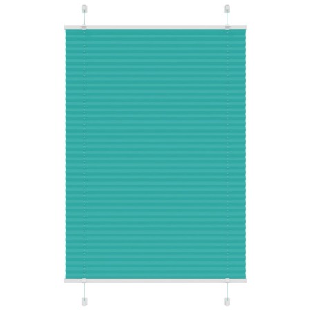Estor Plisado verde petróleo 100x100 cm Tela Ancho 99,4 cm von , Jalousien und Jalousien - Ref: Foro24-4015381, Preis: 17,46 ...
