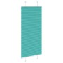 Estor Plisado verde petróleo 65x100 cm Tela Ancho 64,4 cm by , Blinds and blinds - Ref: Foro24-4015374, Price: 15,42 €, Disco...