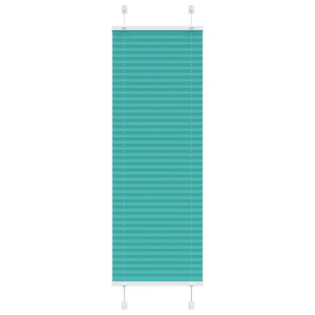 Estor Plisado verde petróleo 50x150 cm Tela Ancho 49,4 cm by , Blinds and blinds - Ref: Foro24-4015388, Price: 15,21 €, Disco...
