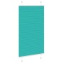 Estor Plisado verde petróleo 75x100 cm Tela Ancho 74,4 cm von , Jalousien und Jalousien - Ref: Foro24-4015376, Preis: 15,95 €...