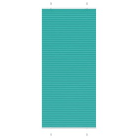 Estor Plisado verde petróleo 90x200 cm Tela Ancho 89,4 cm von , Jalousien und Jalousien - Ref: Foro24-4015413, Preis: 19,07 €...