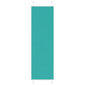 Estor Plisado verde petróleo 60x200 cm Tela Ancho 59,4 cm by , Blinds and blinds - Ref: Foro24-4015407, Price: 20,41 €, Disco...