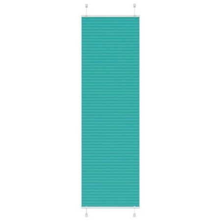 Estor Plisado verde petróleo 60x200 cm Tela Ancho 59,4 cm de , Persianas y estores - Ref: Foro24-4015407, Precio: 20,41 €, De...