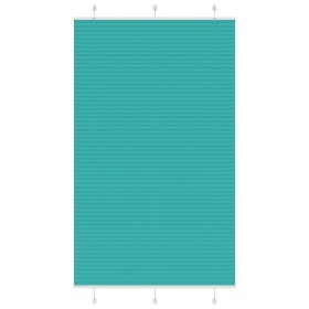 Estor Plisado verde petróleo 115x200 cm Tela Ancho 114,4 cm by , Blinds and blinds - Ref: Foro24-4015418, Price: 28,19 €, Dis...