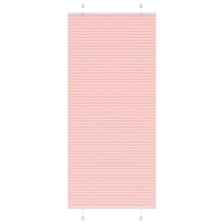 Estor Plisado rosa 100x200 cm Tela Ancho 99,4 cm Poliéster de , Persianas y estores - Ref: Foro24-4015466, Precio: 24,82 €, D...