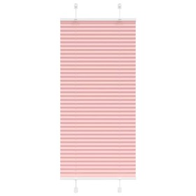 Estor Plisado rosa 60x100 cm Tela Ancho 59,4 cm Poliéster by , Blinds and blinds - Ref: Foro24-4015424, Price: 18,65 €, Disco...
