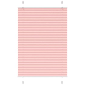 Estor Plisado rosa 100x100 cm Tela Ancho 99,4 cm Poliéster by , Blinds and blinds - Ref: Foro24-4015432, Price: 21,84 €, Disc...