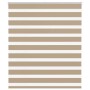Estor cebra marrón arena tejido ancho 115,9 cm poliéster by , Blinds and blinds - Ref: Foro24-4014525, Price: 28,00 €, Discou...