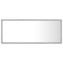 Espejo de baño LED acrílico gris hormigón 100x8,5x37 cm de vidaXL, Tocadores de baño - Ref: Foro24-804944, Precio: 54,89 €, D...