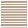 Estor cebra marrón arena tejido ancho 145,9 cm poliéster by , Blinds and blinds - Ref: Foro24-4014531, Price: 31,06 €, Discou...