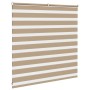 Estor cebra marrón arena tejido ancho 145,9 cm poliéster by , Blinds and blinds - Ref: Foro24-4014531, Price: 31,06 €, Discou...