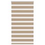 Estor cebra marrón arena tejido ancho 80,9 cm poliéster by , Blinds and blinds - Ref: Foro24-4014544, Price: 23,90 €, Discoun...