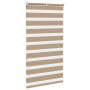 Estor cebra marrón arena tejido ancho 80,9 cm poliéster by , Blinds and blinds - Ref: Foro24-4014544, Price: 23,90 €, Discoun...
