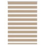 Estor cebra marrón arena tejido ancho 110,9 cm poliéster by , Blinds and blinds - Ref: Foro24-4014550, Price: 31,00 €, Discou...