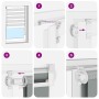 Estor cebra marrón arena tejido ancho 90,9 cm poliéster by , Blinds and blinds - Ref: Foro24-4014546, Price: 26,29 €, Discoun...