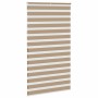 Estor cebra marrón arena tejido ancho 120,9 cm poliéster de , Persianas y estores - Ref: Foro24-4014578, Precio: 32,48 €, Des...