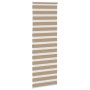 Estor cebra marrón arena tejido ancho 65,9 cm poliéster de , Persianas y estores - Ref: Foro24-4014567, Precio: 23,34 €, Desc...