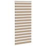 Estor cebra marrón arena tejido ancho 100,9 cm poliéster de , Persianas y estores - Ref: Foro24-4014600, Precio: 26,64 €, Des...