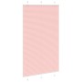 Estor Plisado rosa 120x200 cm Tela Ancho 119,4 cm Poliéster by , Blinds and blinds - Ref: Foro24-4015470, Price: 23,30 €, Dis...