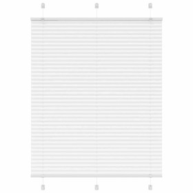 Estor Plisado blanco 110x150 cm Tela Ancho 109,4 cm Poliéster von , Jalousien und Jalousien - Ref: Foro24-4015502, Preis: 21,...