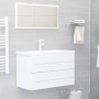 White plywood sink cabinet 80x38.5x48 cm by vidaXL, Bathroom furniture - Ref: Foro24-804701, Price: 70,08 €, Discount: %