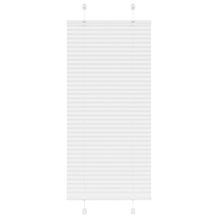 Estor Plisado blanco 55x150 cm Tela Ancho 54,4 cm Poliéster by , Blinds and blinds - Ref: Foro24-4015491, Price: 18,74 €, Dis...