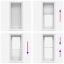 Estor Plisado blanco 55x150 cm Tela Ancho 54,4 cm Poliéster by , Blinds and blinds - Ref: Foro24-4015491, Price: 18,74 €, Dis...