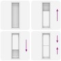 Estor Plisado blanco 60x200 cm Tela Ancho 59,4 cm Poliéster de , Persianas y estores - Ref: Foro24-4015509, Precio: 29,78 €, ...