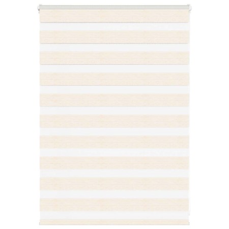 Estor cebra beige mármol tejido ancho 110,9 cm poliéster by , Blinds and blinds - Ref: Foro24-4014628, Price: 21,55 €, Discou...