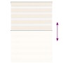 Estor cebra beige mármol tejido ancho 110,9 cm poliéster by , Blinds and blinds - Ref: Foro24-4014628, Price: 21,55 €, Discou...