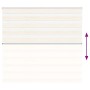 Estor cebra beige mármol tejido ancho 155,9 cm poliéster de , Persianas y estores - Ref: Foro24-4014663, Precio: 37,47 €, Des...