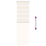 Estor cebra beige mármol tejido ancho 40,9 cm poliéster