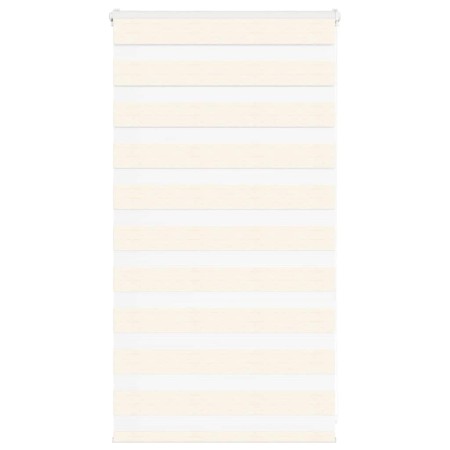 Estor cebra beige mármol tejido ancho 85,9 cm poliéster by , Blinds and blinds - Ref: Foro24-4014623, Price: 22,49 €, Discoun...