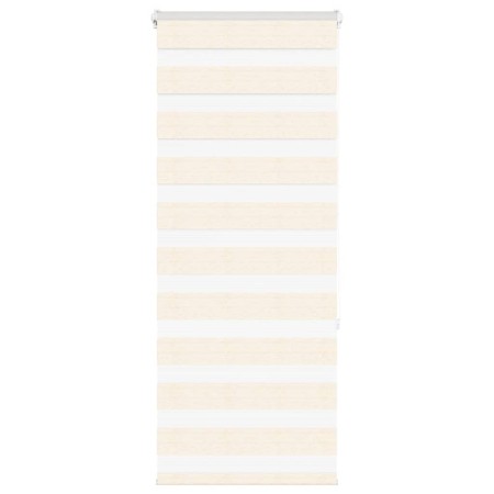 Estor cebra beige mármol tejido ancho 50,9 cm poliéster by , Blinds and blinds - Ref: Foro24-4014642, Price: 19,86 €, Discoun...