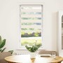 Estor cebra beige mármol tejido ancho 50,9 cm poliéster by , Blinds and blinds - Ref: Foro24-4014642, Price: 19,86 €, Discoun...
